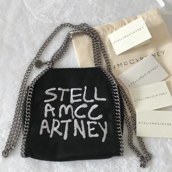 💕NWT  💕STELLA MCCARTNEY x Ed Curtis Falabella Mini tote - Picture 1 of 8